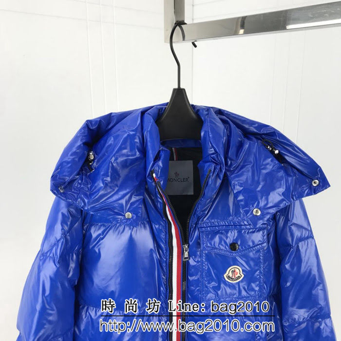 MONCLER蒙口 18SS秋冬新款 原版LOGO五金 織帶雙拉鏈 男款羽絨服 ydi2195